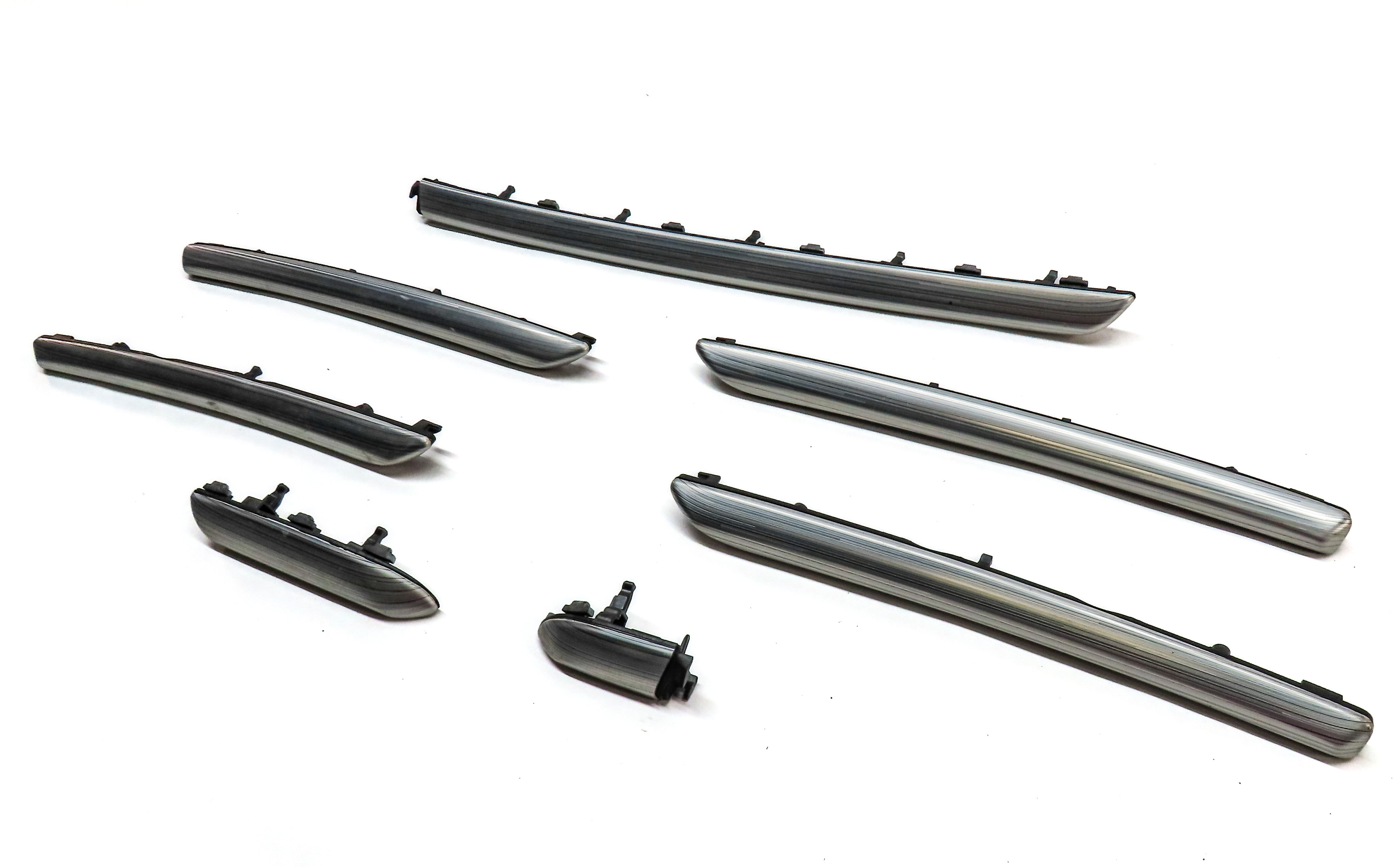 2015 AUDI A3 (8V) INTERIOR DASH FRONT & REAR DOOR TRIM SET/7 (MISTRAL) — exact item pictured